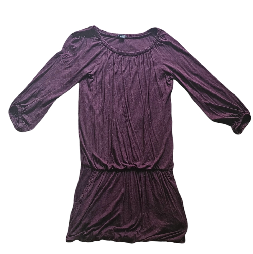 Theory burgundy mini‎ dress/tunic, size S (TP)
